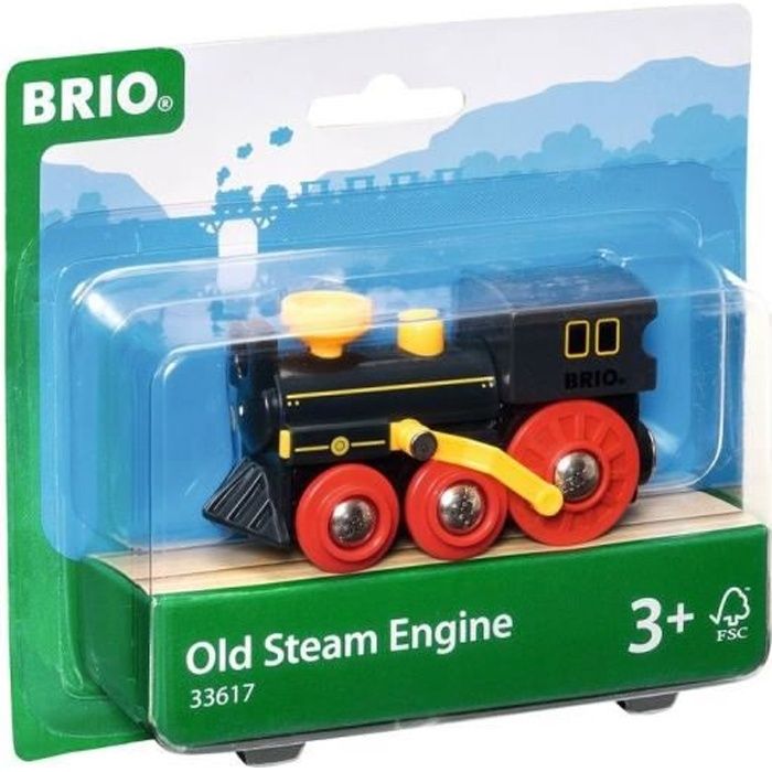 Locomotive à vapeur BRIO World Grande - Ravensburger - Mixte dès 3 ans