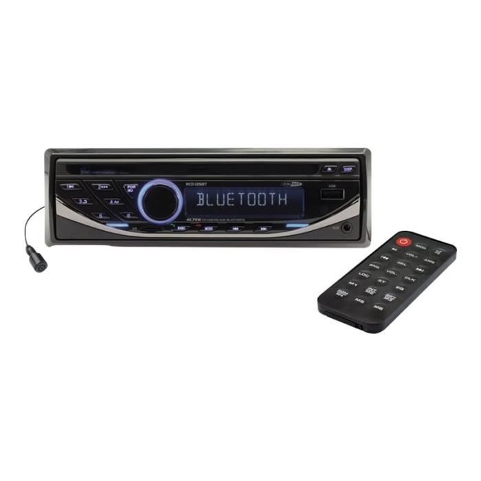 Autoradio - Caliber RCD125BT - Bluetooth 4 x 75W USB 190 x 200 x 60 mm Noir