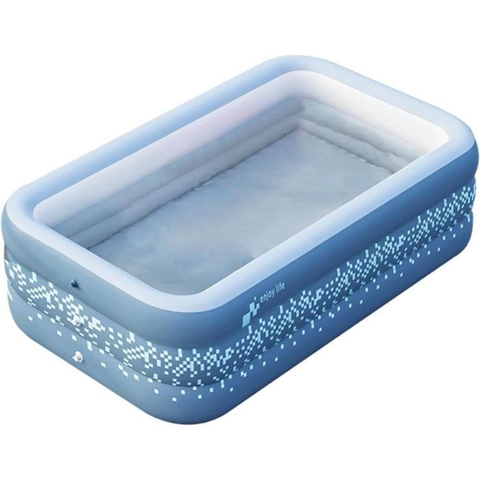 Pataugeoire Gonflable Paw Patrol 150 X 25 Cm – 3 Anneaux + Toit Pare-Soleil Réglable – Piscine Bébé Enfant