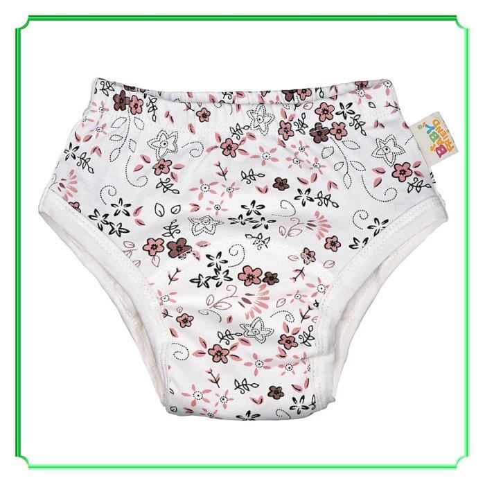 Cogindss Culotte D’Apprentissage Propreté Bébé – Pack 8 Sous-vêtements Lavables Garçons Filles 2-6 Ans Motifs Mignons Anti-fuites