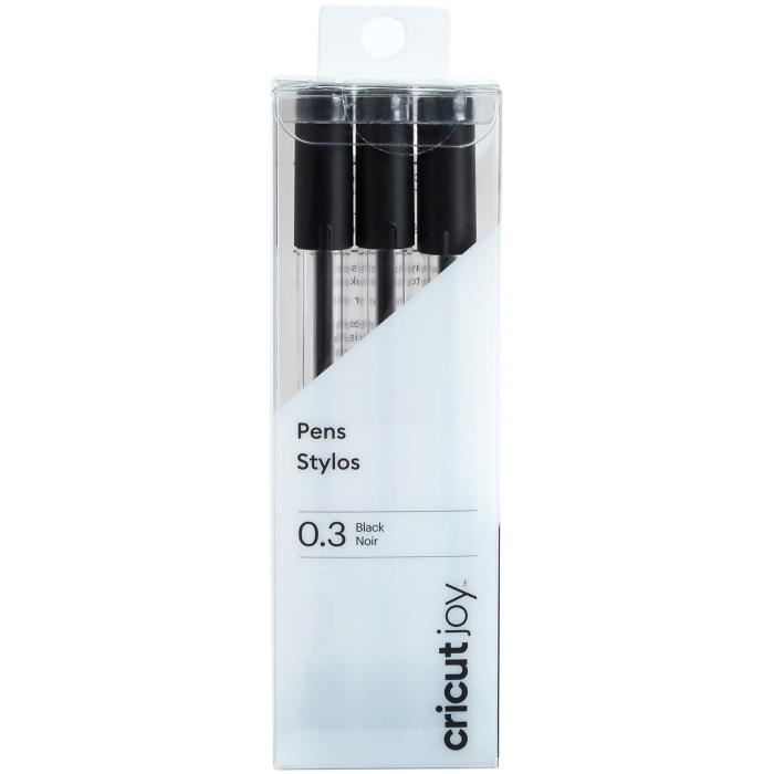 Stylo - Cricut - Joy - Extra Fin - 3/Pkg - Noir
