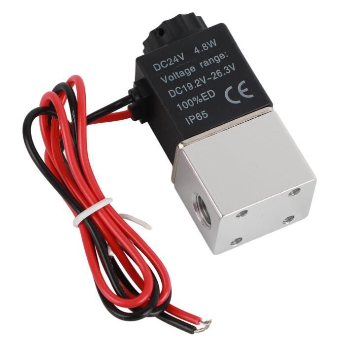 DC 12V 24V Pneumatique électrique électrovanne De Gaz Air Eau