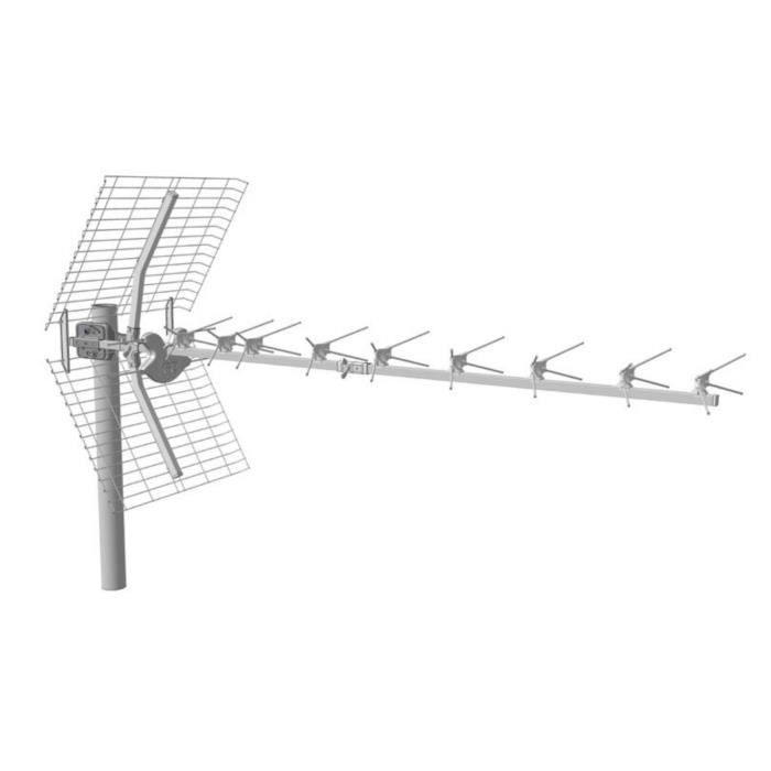 Antenne Tnt Haut Gain Fracarro Portenseigne Lambda 9 9 Elements 16 Db Lte 4g 21 60 Coupleur D Antenne Avis Et Prix Pas Cher Cdiscount