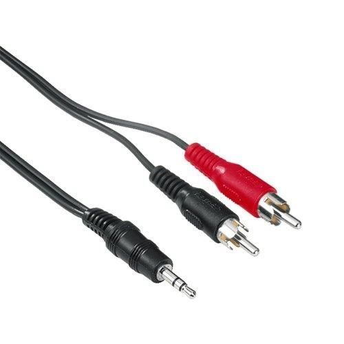 HAMA CÂBLE AUDIO HP FICHES 2 X RCA M / JACK 3,5… Cdiscount TV Son Photo