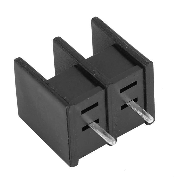 Lot 50 Borniers à Vis PCB 3,5 Mm KF350-2P – 2 Pins Vert – Connecteur Enfichable Durable 10A 300V