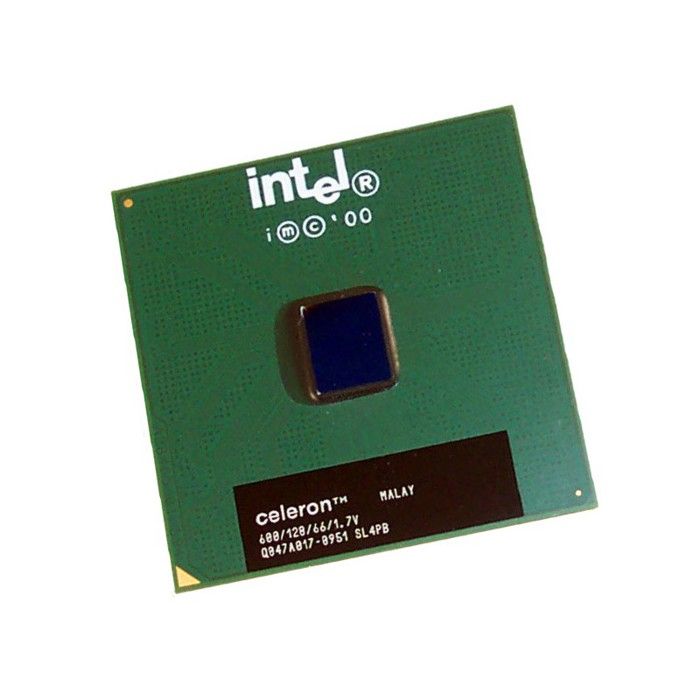 Processeur CPU Intel Celeron 600Mhz SL4PB Socket 370 FC PGA Coppermine 128Ko