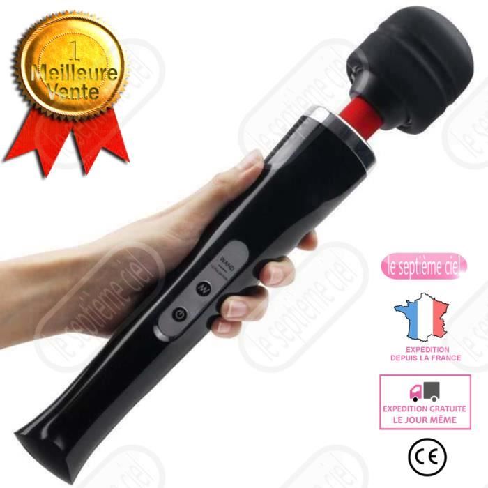Lot Vibromasseurs Satisfyer - Baguette De Massage En Acier Et Silicone, Sans Fil, Multi-vitesses