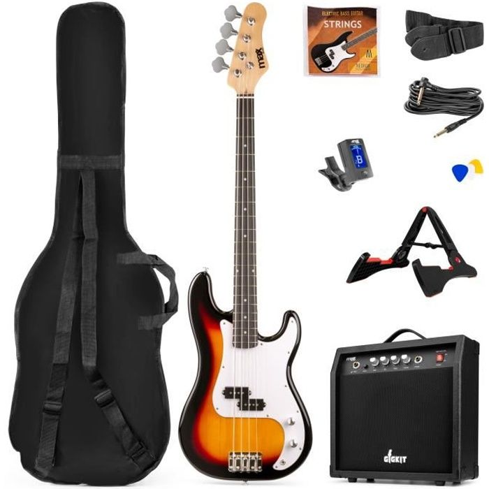 Basse Électrique MAX Gigkit : Le Kit Complet pour Guitaristes Ambitieux
