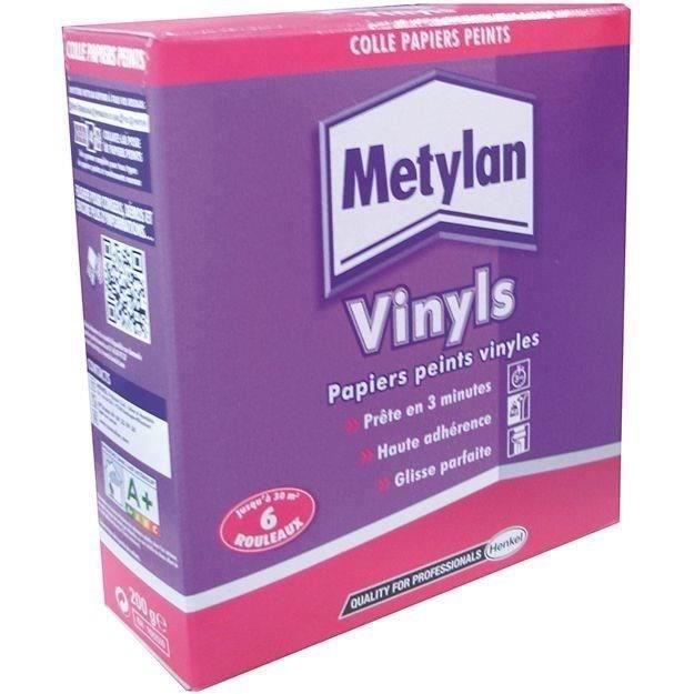 Colle papiers peints vinyles - indicateur coloré - 200 g