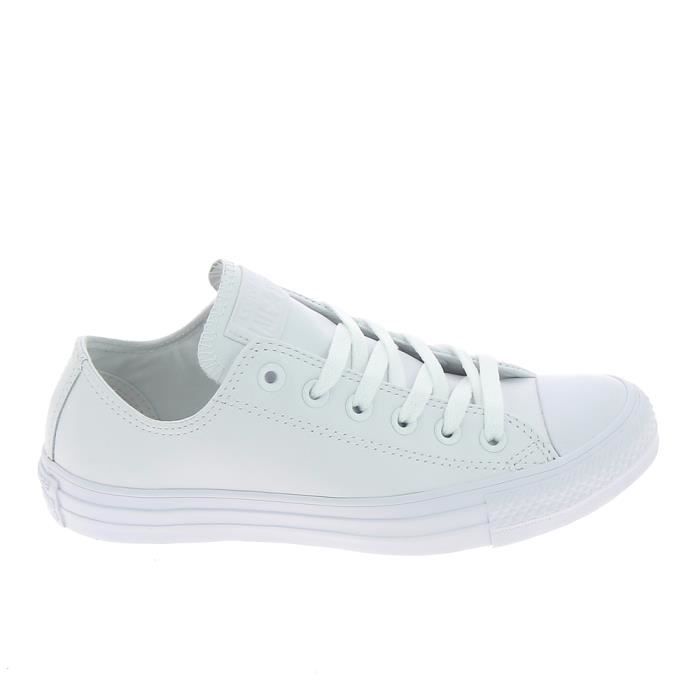 converse all star blanche cuir