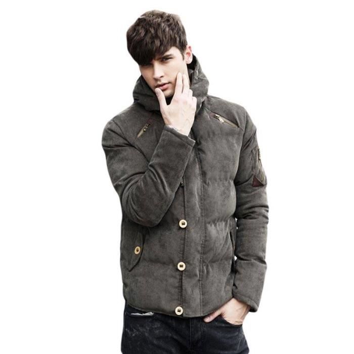 Parka velours homme clearance