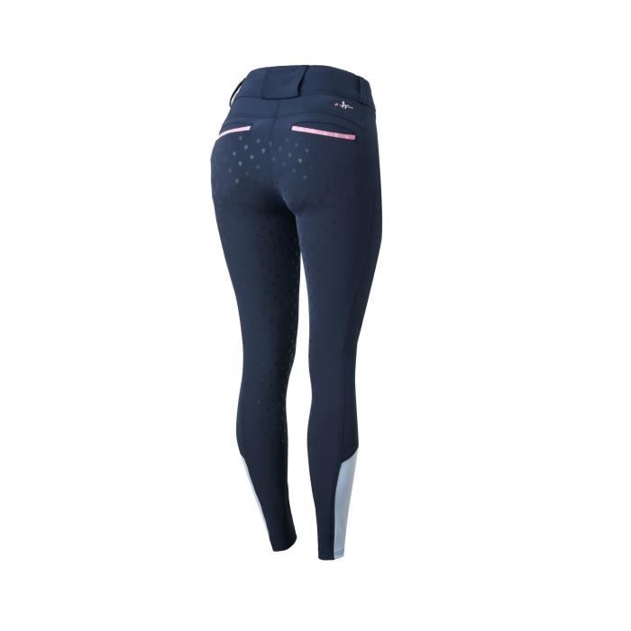 Pantalon D'équitation Horze Breeches Bleu Marine Taille 32/34 - Idéal Pour L'hiver