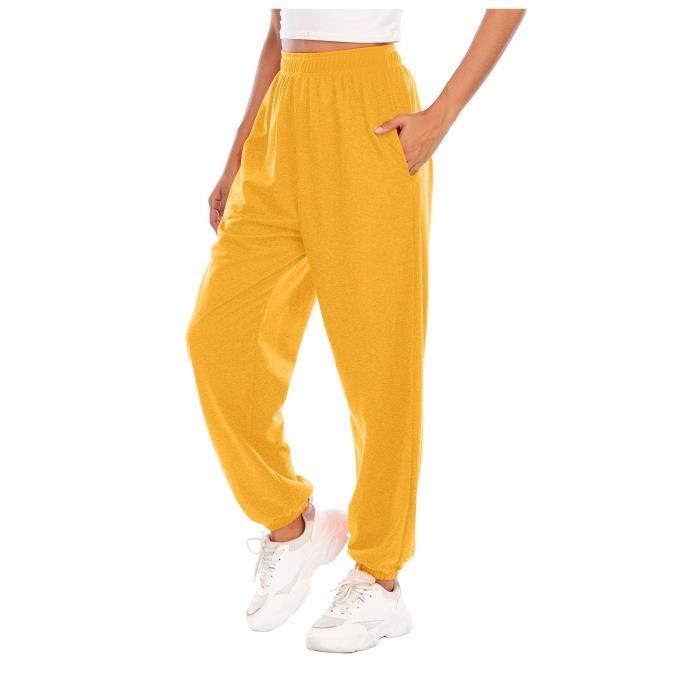 Survetement jaune on sale
