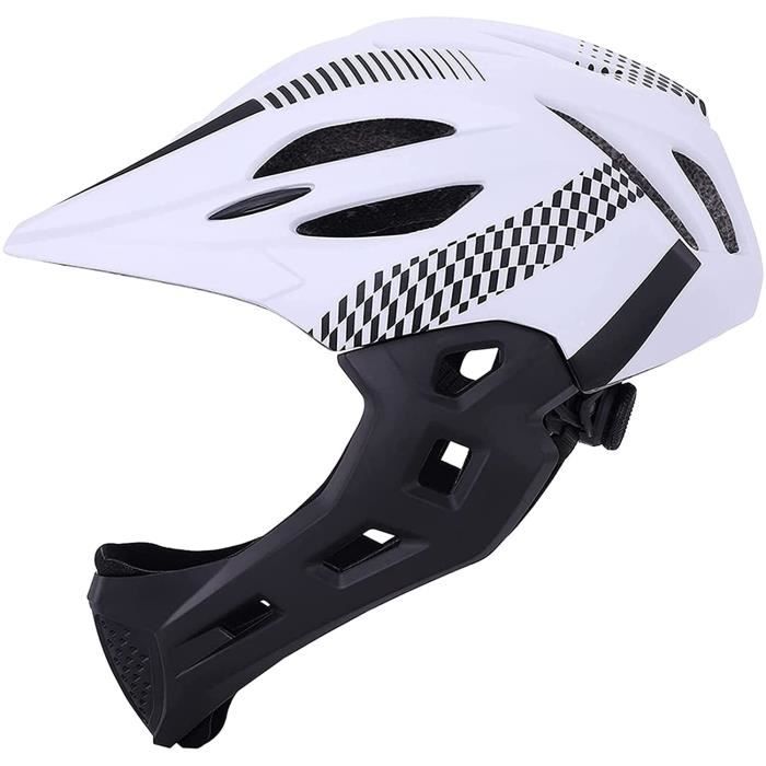 RUMOCOVO® Casque Motocross Enfant Et Adulte Set, Avec Gants Lunettes
