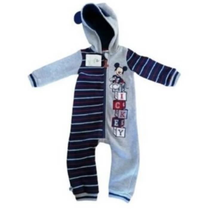 Gris BÉBÉ GARÇON Ensemble de pyjama à manches courtes sous licence Mickey  Mouse pour bébé garçon 2003588