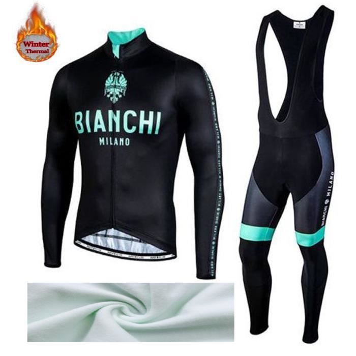 Maillot Cyclisme Thermique Gore Bike Wear Femme – Manches Longues, Noir Hi-Vis, Taille XL