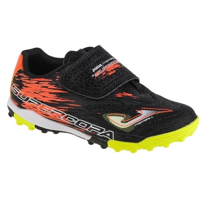 Chaussures De Football Joma Toledo Jr Pour Enfants - Taille 30 EU, Cuir Synthétique, Noir