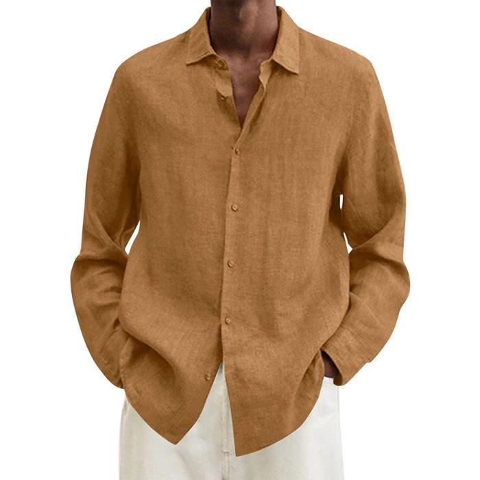 Chemise lin homme uniqlo deals