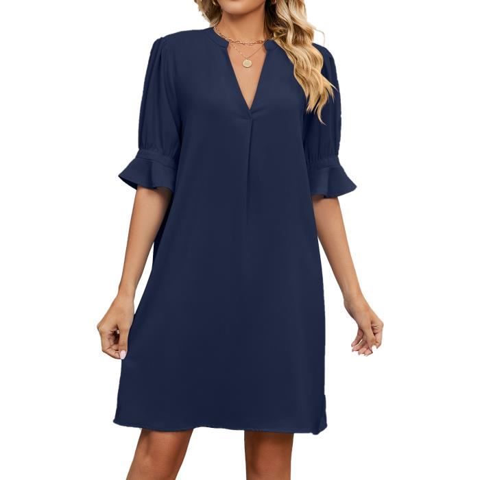 Robe Et Short Old Navy Fille, Bleu Marine, Taille 5, Neuve Avec étiquettes