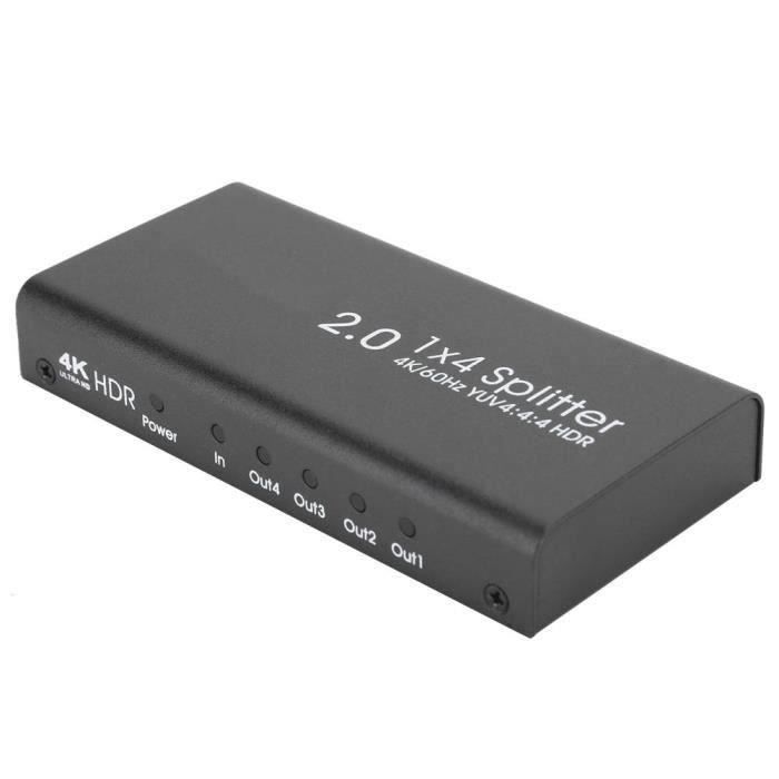 Répartiteur HDMI Minthouz - Adaptateur Pour Connecter Plusieurs écrans - Compatible HDMI Standard - 3