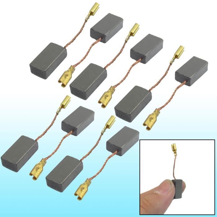 Balais De Charbon Pour Moteur Électrique – Lot De 20 – Dimensions 15x8x5 Mm – Pour Meuleuse, Perceuse, Outils Électriques - 7