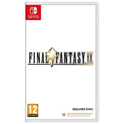 FINAL FANTASY IX CODE DANS UNE BOÎTE NINTENDO SWITCH - vue 4