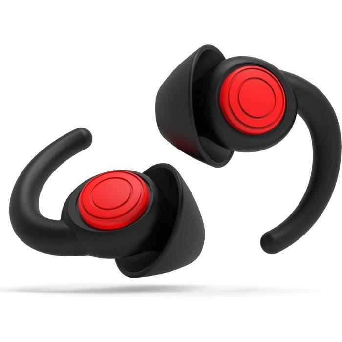 Bouchons D'oreilles En Mousse Super Douces 4 Paires De Bouchons D'oreilles, Avec étui De