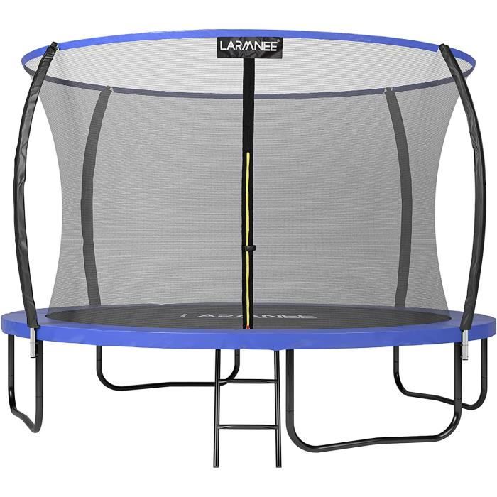 CZCPAPY Trampoline Enfant 1,45x1,7m Avec Filet Et Balançoire – Pour Intérieur/extérieur, Charge 50 Kg