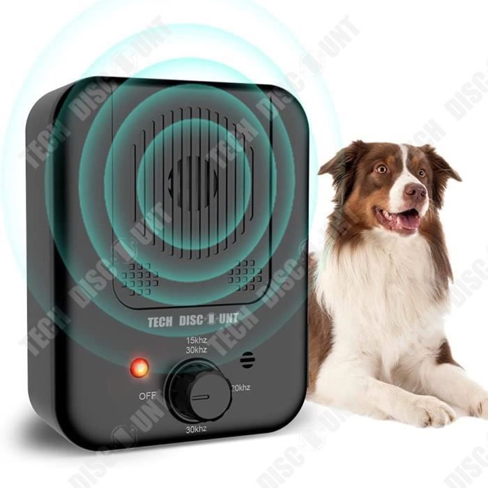 td® dispositif anti aboiement chien ultrason dispositif de dressage automatique de chien anti-bruit anti-aboiement de chien