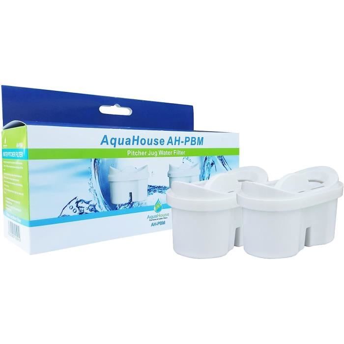Cartouche Compatible Brita Maxtra Cartouches Filtre à Eau Molifal Compatibles Brita Maxtra - Lot De 6, Filtration 5 Étapes Aquafloow Déshumidificateur Cartouche Compatible Brita Maxtra Cartouches Filtre à Eau Molifal Compatibles Brita Maxtra - Lot De 6, Filtration 5 Étapes Aquafloow Déshumidificateur