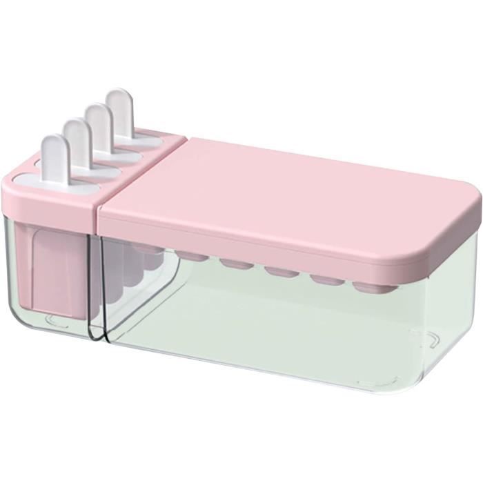 Bac à Glaçons Ronds Avec Couvercle, Moule à Mini Boules De Glace