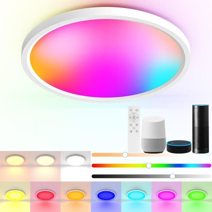 Télécommande Universelle De Rechange Pour Plafonnier LED RVB - Infrarouge, Pas De Programmation - Distance 8m