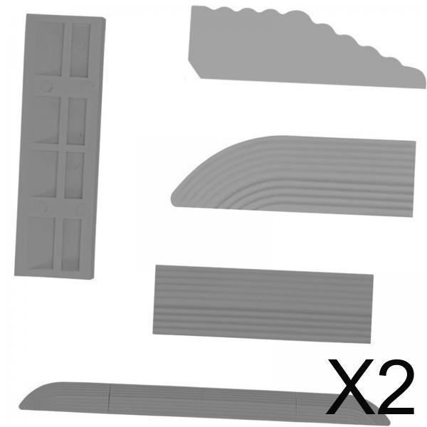 BRIO - Lot De 2 Rampes Et 2 Butoirs Pour Circuit Train Bois - Accessoire Extension - Enfants 3 Ans Et Plus