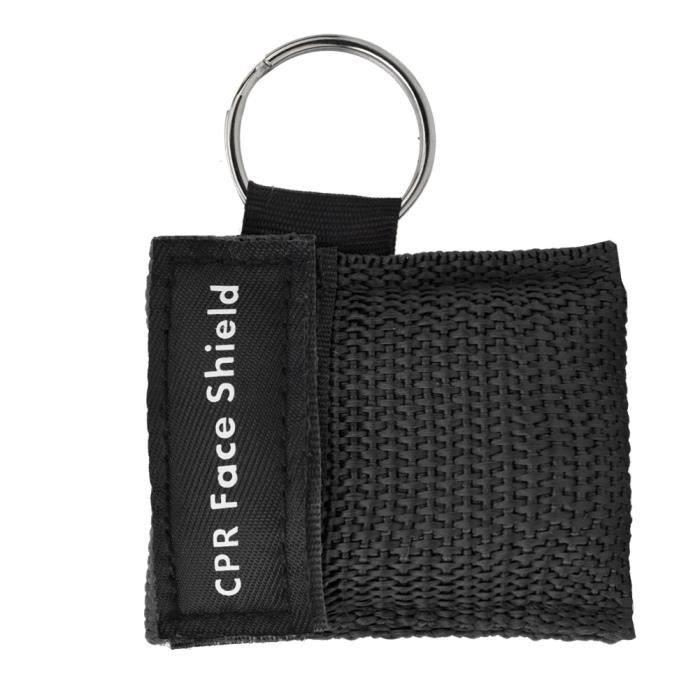 Trousse Porte-clé Avec Masque Bouche à Bouche Et Gants