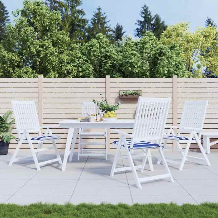 vidaXL Coussins de chaise de jardin Lot de 4 50x50 cm