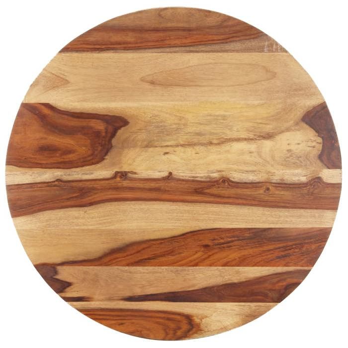 Dessus de table Bois solide Rond 15-16 mm 60 cm