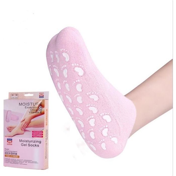 Chausson top hydratant pied