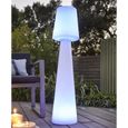 LOLA-Lampe de sol d'extérieur H110cm Blanc New Garden-1