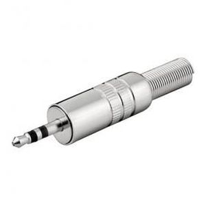 Fiche Jack 6,35mm mono - Finition chromée - Coudrais Music Light