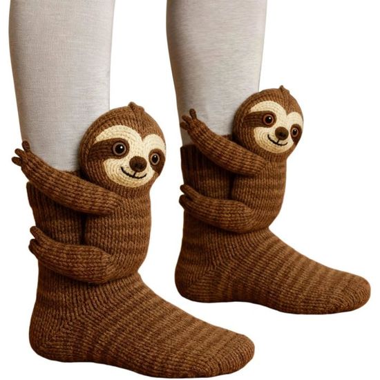 Générique Chaussettes En Tricot Pour Femme Et Homme Avec