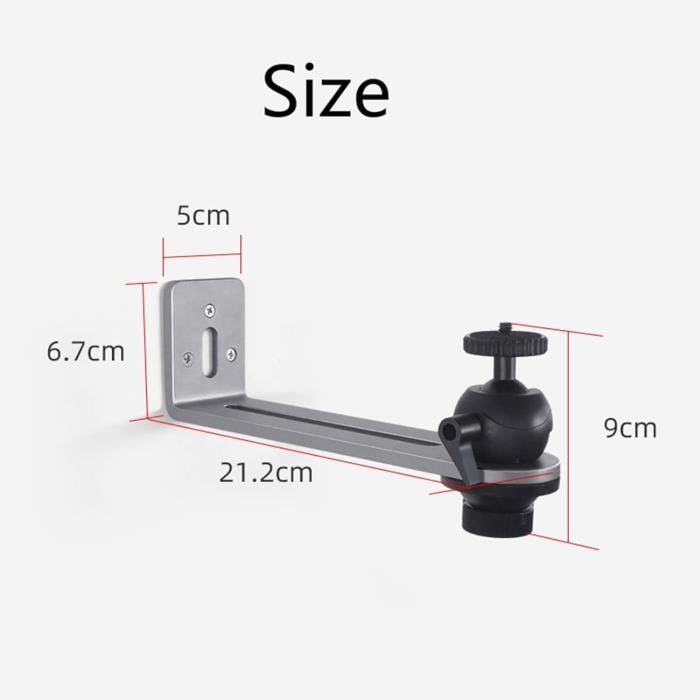 Support Mural Universel Pour Vidéoprojecteur - Réglable Jusqu'à 10kg