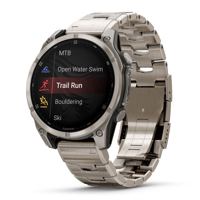 Montre GPS Garmin Fénix® 47 mm AMOLED Bracelet silicone