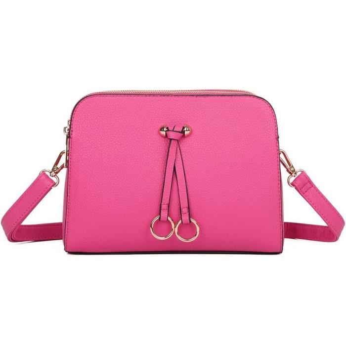Petit Sac Bandouli re Pour Femme Avec 3 Compartiments Spacieux