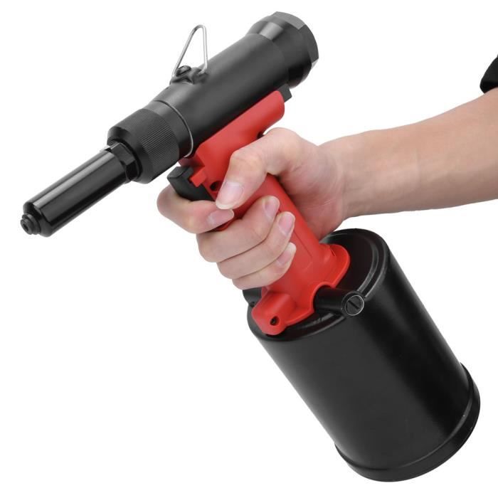 Lituudrpeng Haute résistance verticale Rivet Gun, décoration cloueuse  pneumatique outil de qualité industrielle d'outils à main et multifonction  Ergonomi (Color : Orange) : : Bricolage