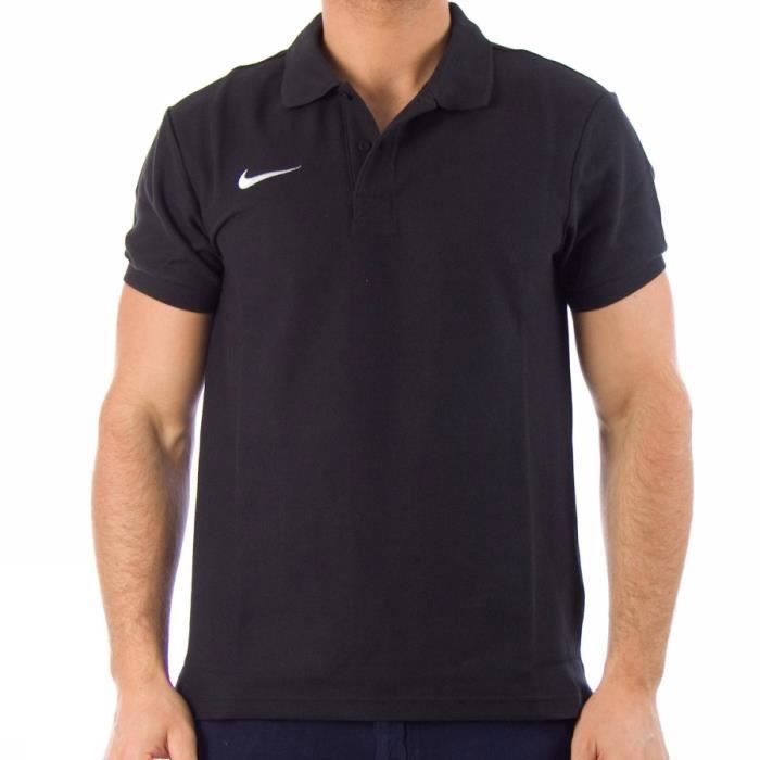 Polo noir on sale nike