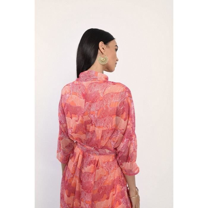 Robe fluide cintrée on sale