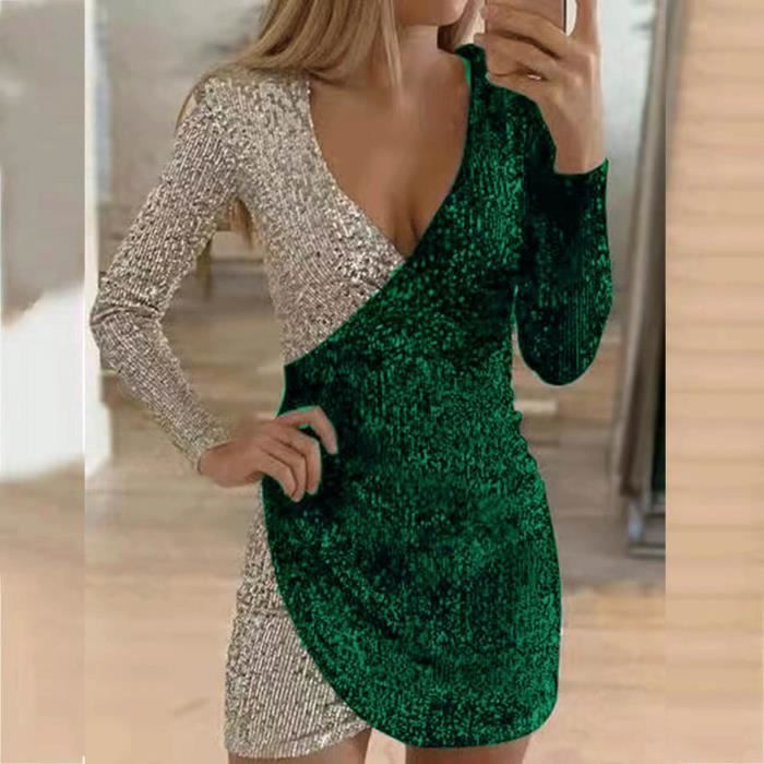 Habit paillette femme outlet