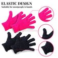 4pcs gants de teinture pour les cheveux gants de nettoyage réutilisables gants de protection résistants à l'huile pour l 106 130084-2