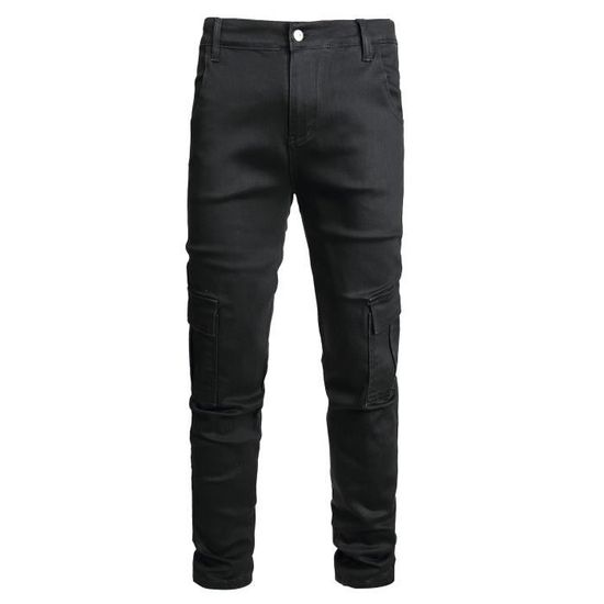 Jeans multipoches homme outlet