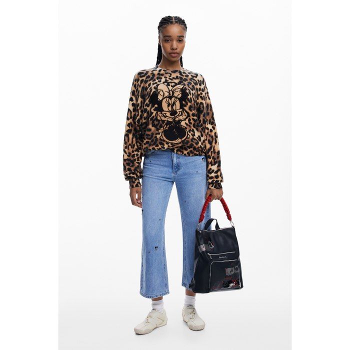 Sac à Dos Desigual Mickey Rock Pretoria 2.0 - Noir - Sac De Loisirs Pour École, Voyage, Quotidien - 2